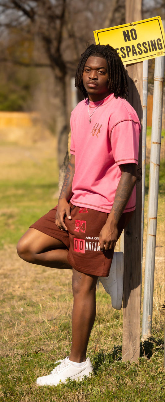 Strawberry Neapolitan Reverse Stitch Tee