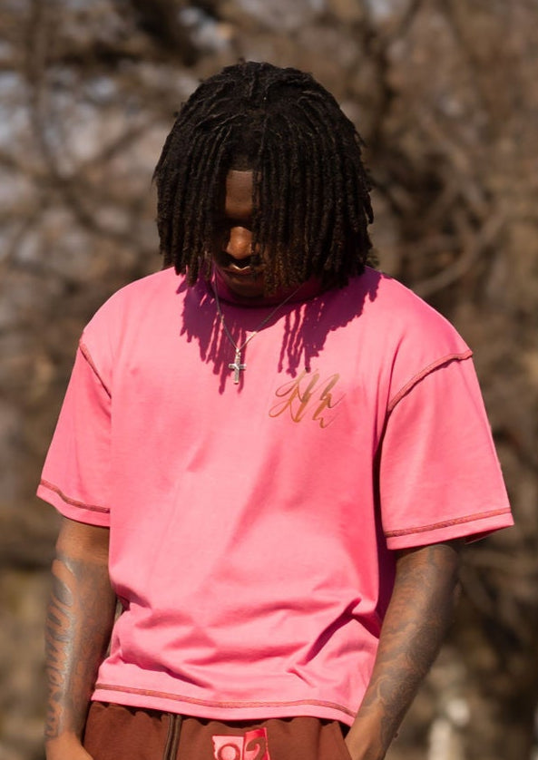 Strawberry Neapolitan Reverse Stitch Tee