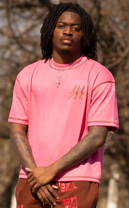 Strawberry Neapolitan Reverse Stitch Tee