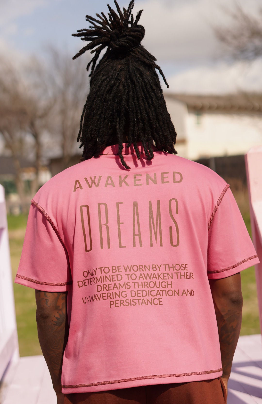 Strawberry Neapolitan Reverse Stitch Tee